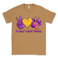Toasted Coconut peace love dogs Classic Tee - AdoDesignShop