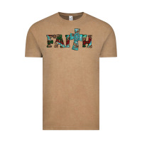 Vintage Coffee faith christmas cross Vintage Tee - AdoDesignShop