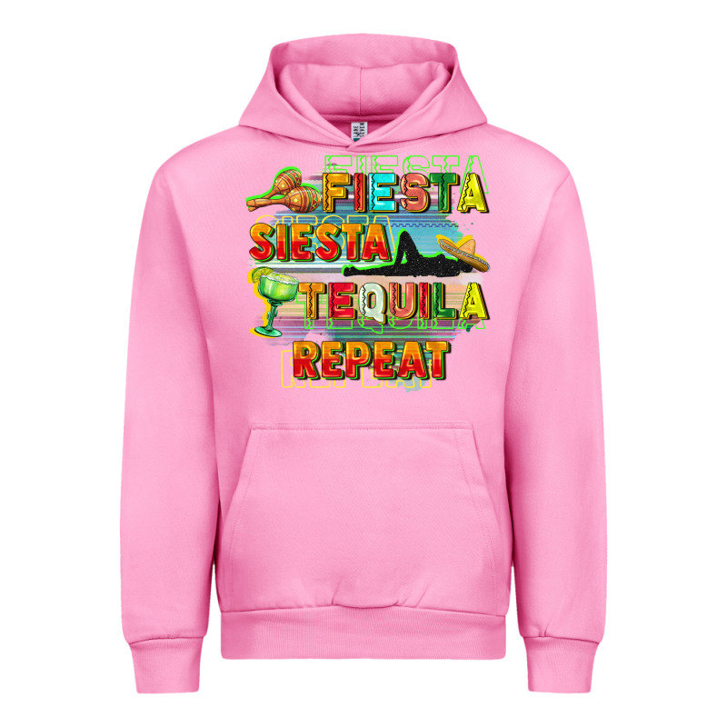 Fiesta Siesta Tequila Repeat Urban Hoodie by FaDigitalArtStudio | Teevron
