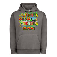 Pigment Tornado Fiesta siesta tequila repeat Urban Hoodie - FaDigitalArtStudio