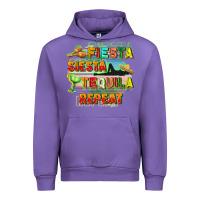 Tulip Fiesta siesta tequila repeat Urban Hoodie - FaDigitalArtStudio