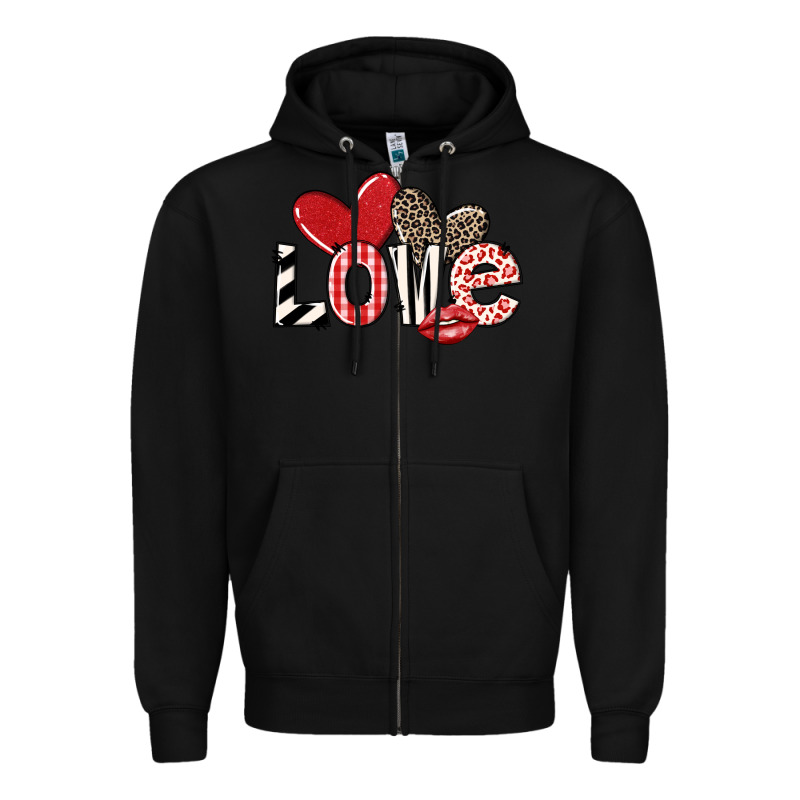 Love Zipper Hoodie by LillyAllenDesigns | Teevron
