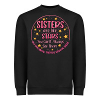 Black sisters are like stars you can't always see them Heavyweight Sweatshirt - MaliasSmallBusiness