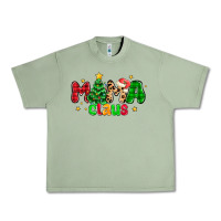 Oil Green mama claus Urban Heavy Tee - NancyCooperArtShop