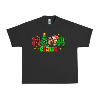 Pigment Black mama claus Urban Heavy Tee - NancyCooperArtShop