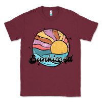 Burgundy sunkissed Classic Tee - MaliasSmallBusiness