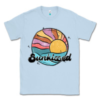 Dusty Blue sunkissed Classic Tee - MaliasSmallBusiness