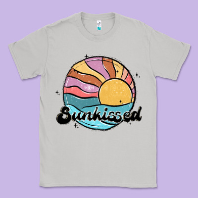 Sunkissed Classic Tee Designed By Maliassmallbusiness