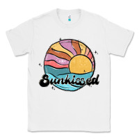 White sunkissed Classic Tee - MaliasSmallBusiness