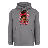 Storm one loved mama afro messy bun Heavyweight Hoodie - texasbilliewilder
