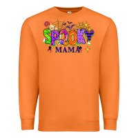 Carrot Halloween Spooky Mama Premium Sweatshirt - texasbilliewilder