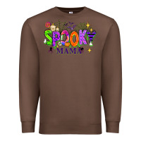 Chestnut Halloween Spooky Mama Premium Sweatshirt - texasbilliewilder