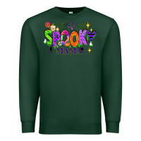 Sports Green Halloween Spooky Mama Premium Sweatshirt - texasbilliewilder