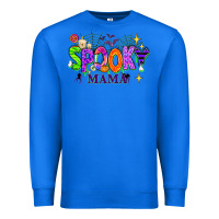 True Royal Halloween Spooky Mama Premium Sweatshirt - texasbilliewilder