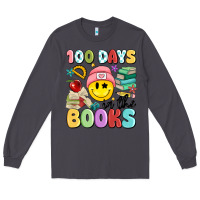 Smoke 100 days in the books Long Sleeve Tee - MaliasSmallBusiness