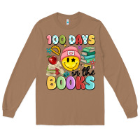 Toasted Coconut 100 days in the books Long Sleeve Tee - MaliasSmallBusiness