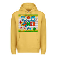 Antique Gold professional gamer Premium Hoodie - JahusDesignShop