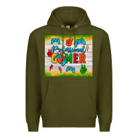 Army Green professional gamer Premium Hoodie - JahusDesignShop