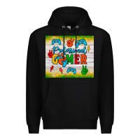 Black professional gamer Premium Hoodie - JahusDesignShop