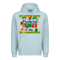 Blue Mist professional gamer Premium Hoodie - JahusDesignShop