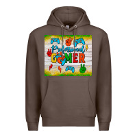 Coffee professional gamer Premium Hoodie - JahusDesignShop