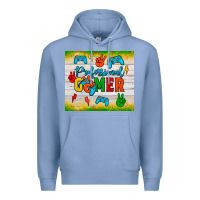 Colony Blue professional gamer Premium Hoodie - JahusDesignShop
