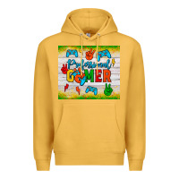 Mustard professional gamer Premium Hoodie - JahusDesignShop