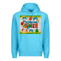 Ocean Blue professional gamer Premium Hoodie - JahusDesignShop