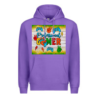 Purple professional gamer Premium Hoodie - JahusDesignShop