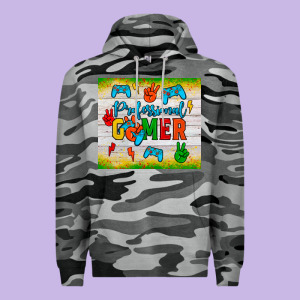 Professional Gamer Premium Hoodie Designed By Jahusdesignshop