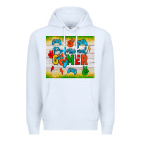 White professional gamer Premium Hoodie - JahusDesignShop