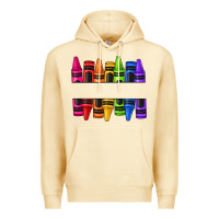 Pina Colada custom name crayons Premium Hoodie - texasbilliewilder