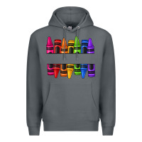 Rock custom name crayons Premium Hoodie - texasbilliewilder