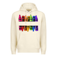 Sandshell custom name crayons Premium Hoodie - texasbilliewilder