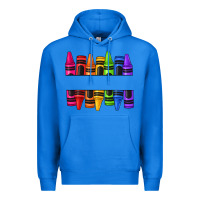 True Royal custom name crayons Premium Hoodie - texasbilliewilder