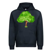 Navy tree fa element 1 Urban Hoodie - FaDigitalArtStudio