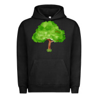 Pigment Black tree fa element 1 Urban Hoodie - FaDigitalArtStudio