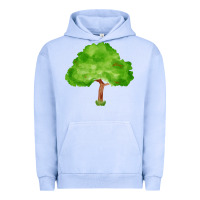 Pigment Grape Ice tree fa element 1 Urban Hoodie - FaDigitalArtStudio