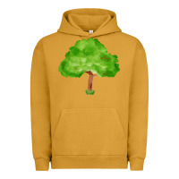 Pigment Peanut Butter tree fa element 1 Urban Hoodie - FaDigitalArtStudio