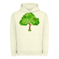 Pigment Pistachio tree fa element 1 Urban Hoodie - FaDigitalArtStudio