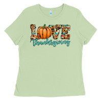 Matcha love thanksgiving pumpkin Ladies Tee - JahusDesignShop