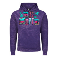 Cloud Purple be mine western valentine's day no background Vintage Hoodie - AdoDesignShop