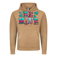 Be Mine Western Valentine's Day No Background Vintage Hoodie | Teevron