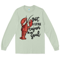 Matcha got a little cajun in my soul Long Sleeve Tee - MaliasSmallBusiness