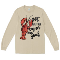 Mushroom got a little cajun in my soul Long Sleeve Tee - MaliasSmallBusiness