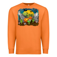 Carrot Cemetery with Ghost Cats Premium Sweatshirt - texasbilliewilder