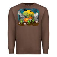 Chestnut Cemetery with Ghost Cats Premium Sweatshirt - texasbilliewilder