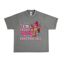 Tornado i'm freakin freezin christmas 2023 Urban Heavy Tee - NancyCooperArtShop