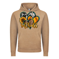 Vintage Coffee softball hearts Vintage Hoodie - Jasminsmagicworld