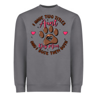 Storm i have two titles aunt and dog mom Heavyweight Sweatshirt - MaliasSmallBusiness